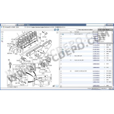 Isuzu Industrial Engine EPC spare parts catalog 2013