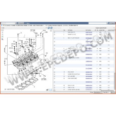 Isuzu Industrial / Marine Engine EPC spare parts catalog 2014