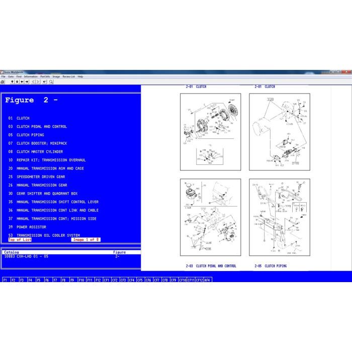 ISUZU WORLDWIDE EPC PARTS CATALOG 2011