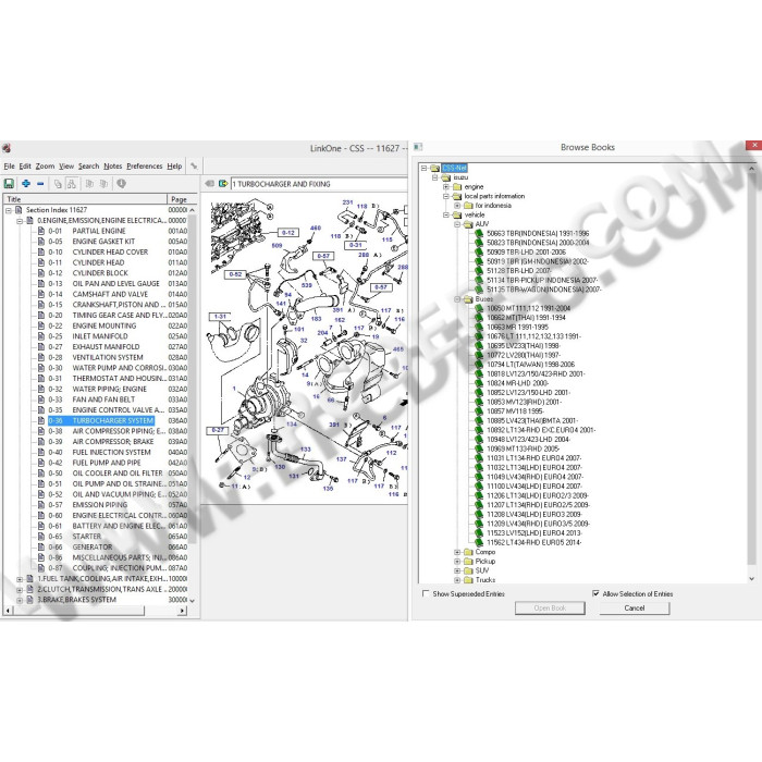 ISUZU CSS-NET EPC PARTS CATALOG 2015