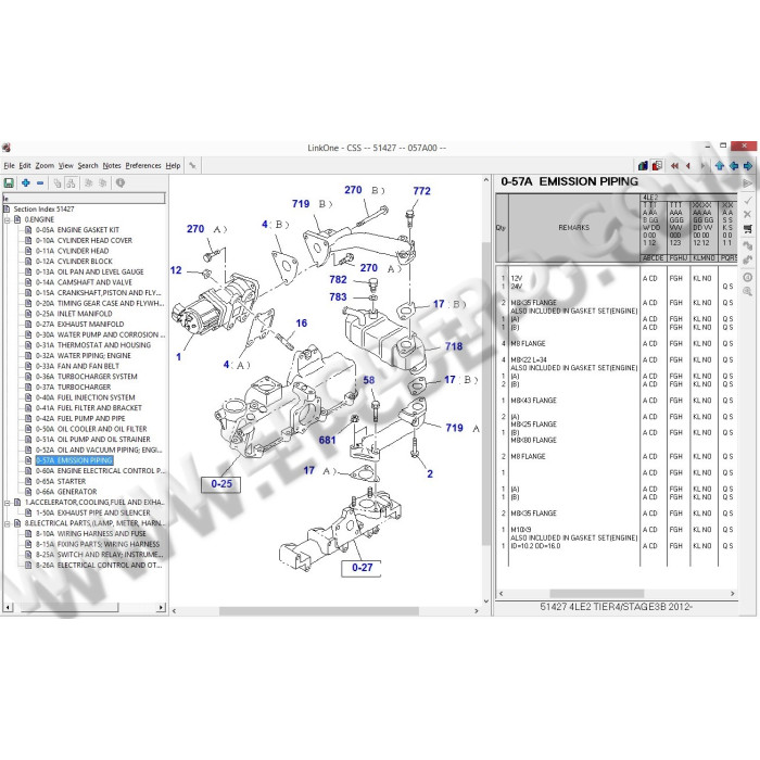 ISUZU CSS-NET EPC PARTS CATALOG 2015