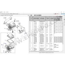 ISUZU CSS-NET EPC PARTS CATALOG 2016