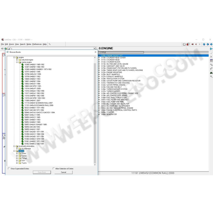 ISUZU CSS-NET EPC PARTS CATALOG 2019