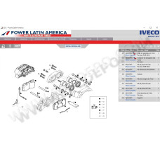 Iveco Power Latin America Truck & Bus EPC parts catalog 2015