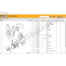 JCB SPP Service Parts Pro EPC parts catalog 2017