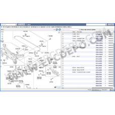 KIA NORTH AMERICA EPC 2014 SPARE PARTS CATALOG
