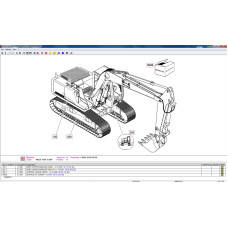 Liebherr Lidos EPC parts catalog + service offline 2012