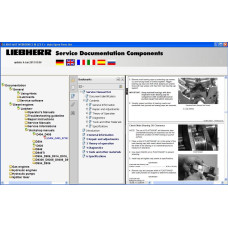 Liebherr Lidos Engine / MOT EPC parts + service offline 2013