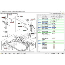 MAZDA EUROPE LHD EPC SPARE PARTS CATALOG 2017