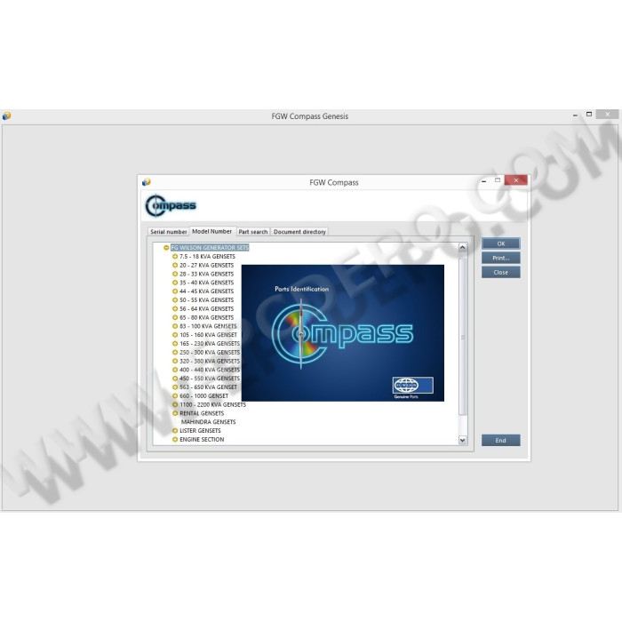FG WILSON COMPASS 2014 EPC SPARE PARTS CATALOG