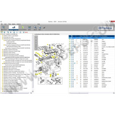 PERKINS SPI 2015A EPC PARTS CATALOG + EST2015A