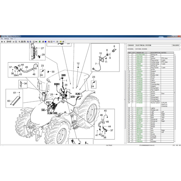 VALTRA VISION EPC SPARE PARTS CATALOG 2013