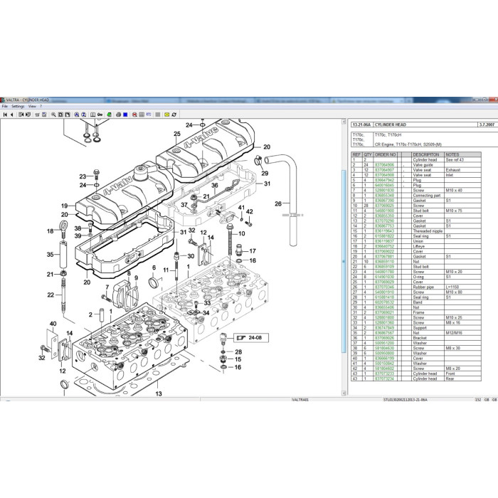VALTRA VISION EPC SPARE PARTS CATALOG 2013