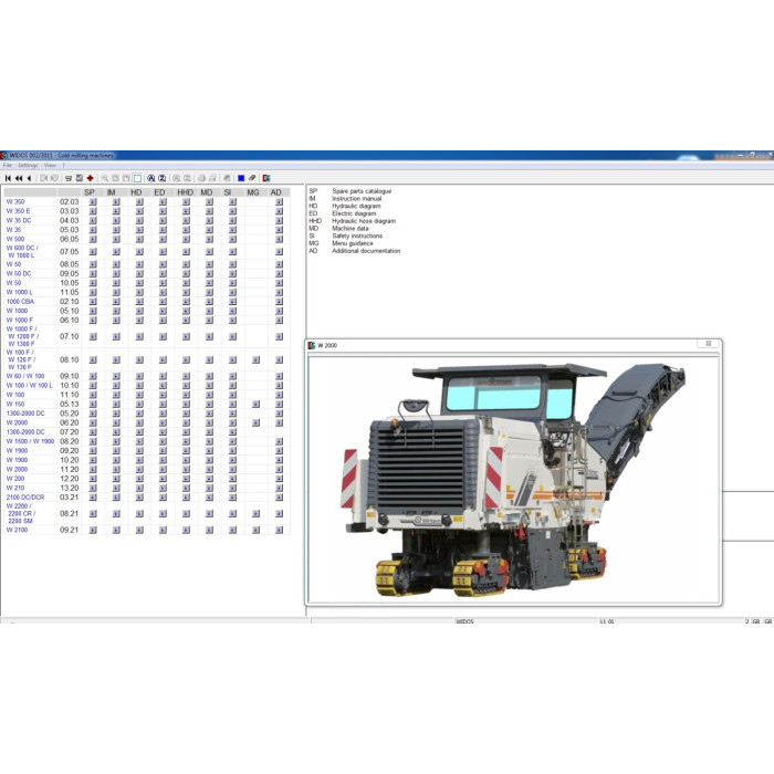 Hamm Vogele Wirtgen Kleemann Streumaster WIDOS 2011