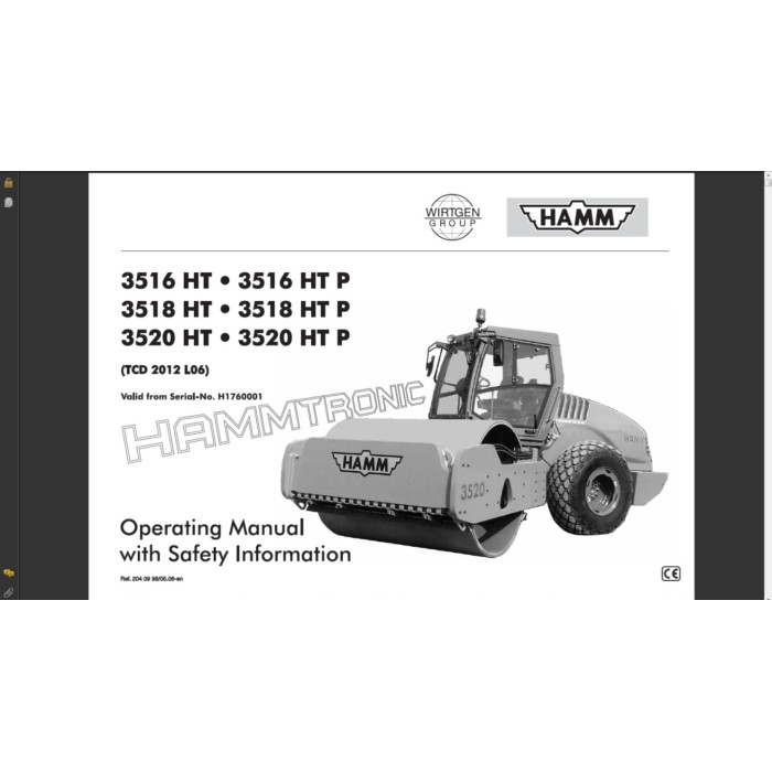 Hamm Vogele Wirtgen Kleemann Streumaster WIDOS 2011