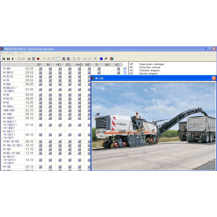 Hamm Vogele Wirtgen Kleemann Streumaster WIDOS 2013